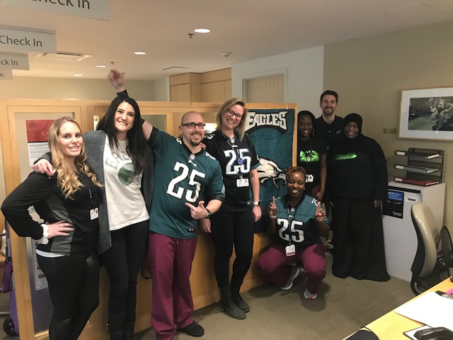 Meet the Presby Nurse Who Cheers on Her Patients — and the Eagles - Penn  Medicine