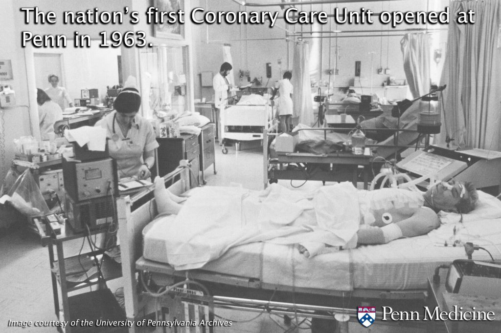 We can't get enough of these heart facts, and hopefully neither can you. Here's another you might not have known, with a historical twist: The nation's first Coronary Care Unit opened here in 1963.